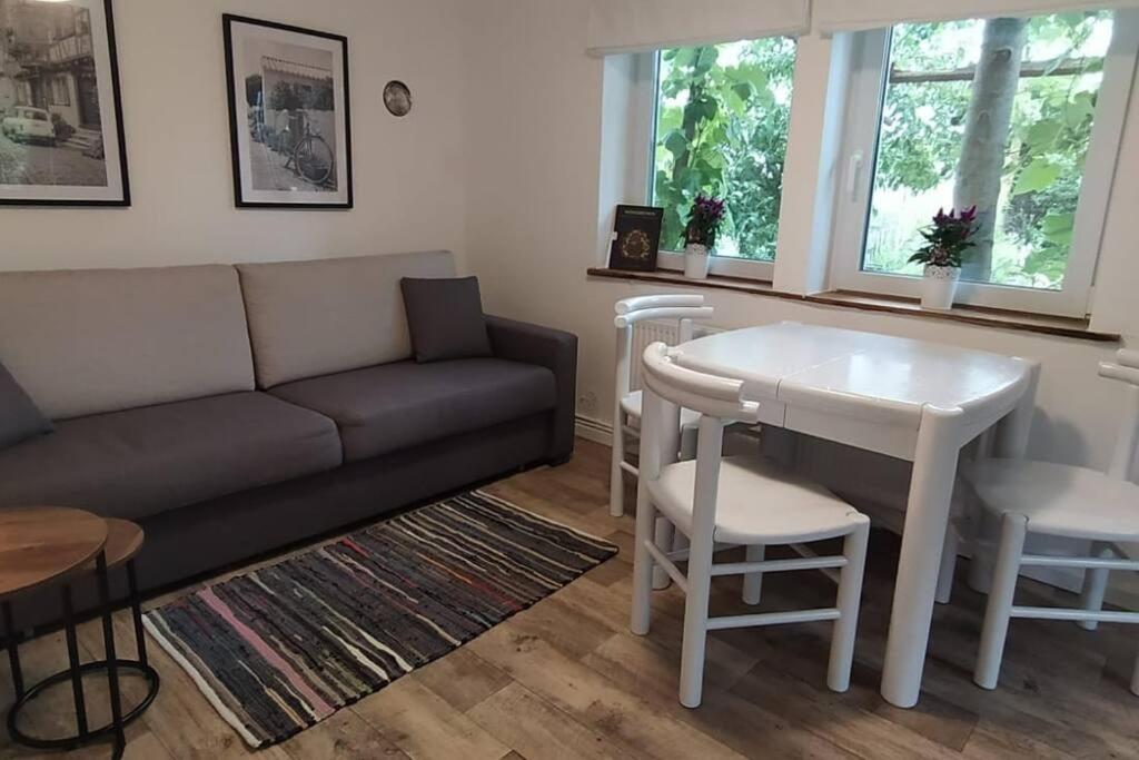 Fairschlafen - Gartenwohnung Bücken Exteriör bild