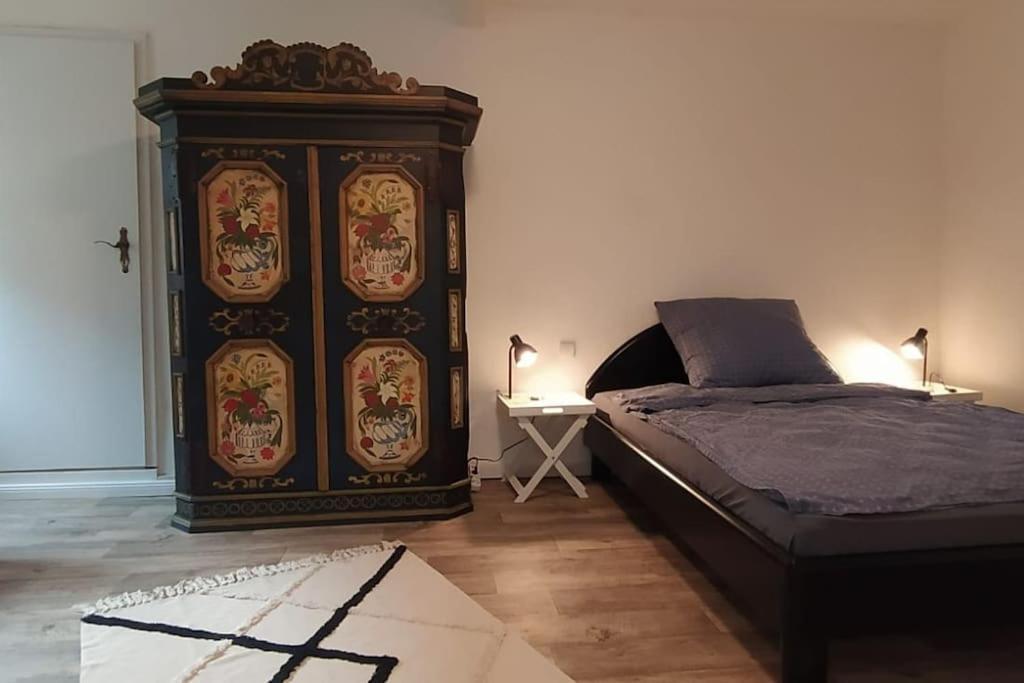 Fairschlafen - Gartenwohnung Bücken Exteriör bild